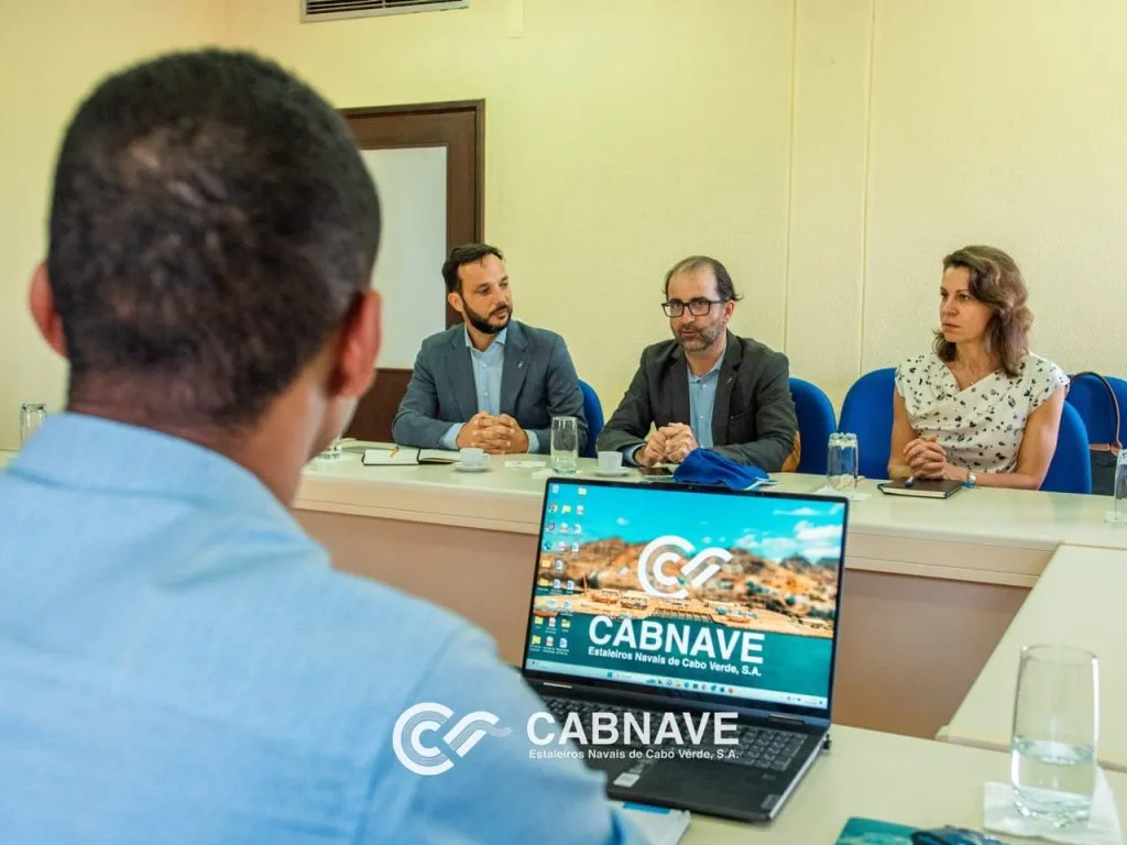 Visita do Banco Europeu de Investimentos (BEI) e da União Europeia a Cabnave