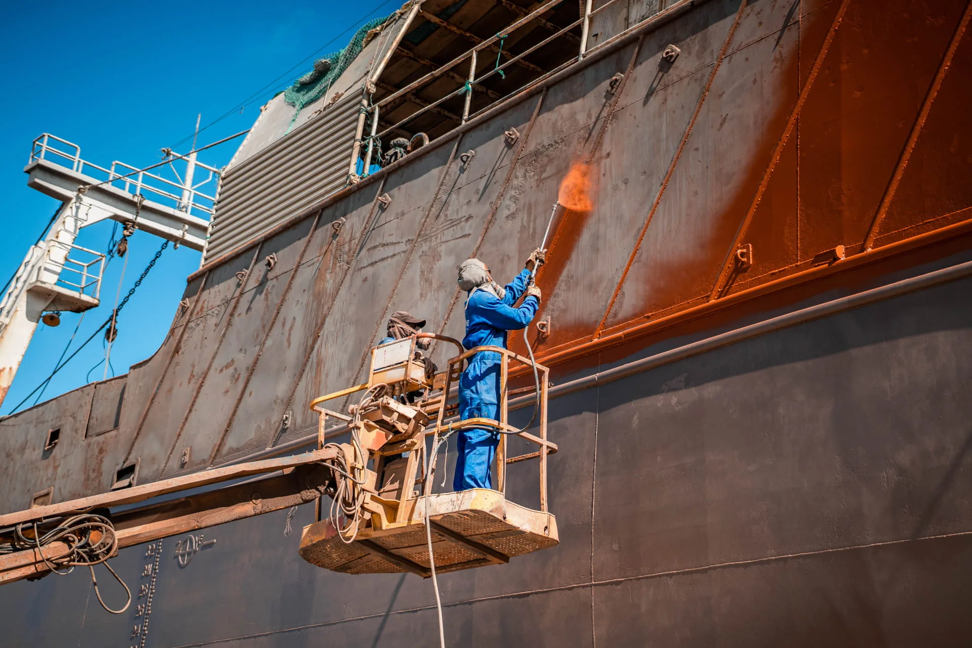 Tratamento de casco e pintura 2
