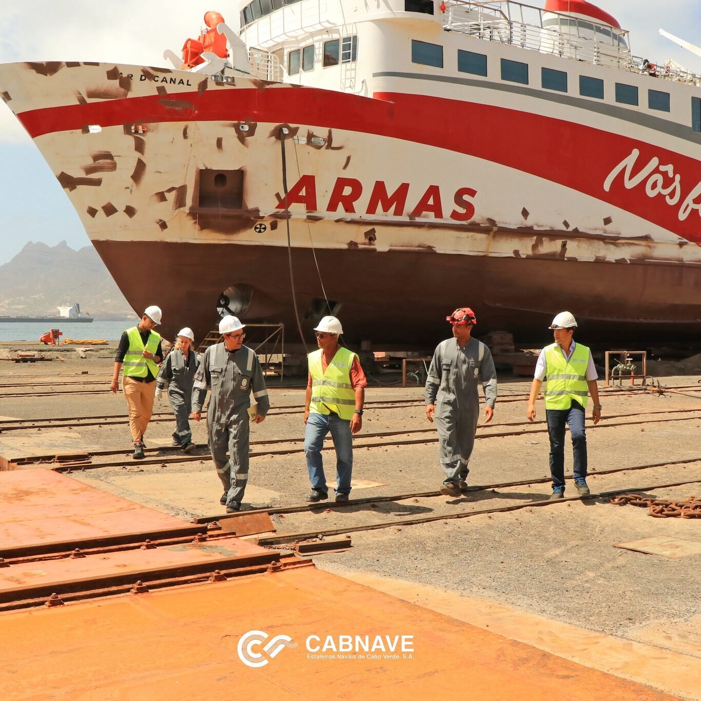 Visita Técnica da Bureau Veritas à Cabnave: Avanços Significativos na Segurança do Trabalho