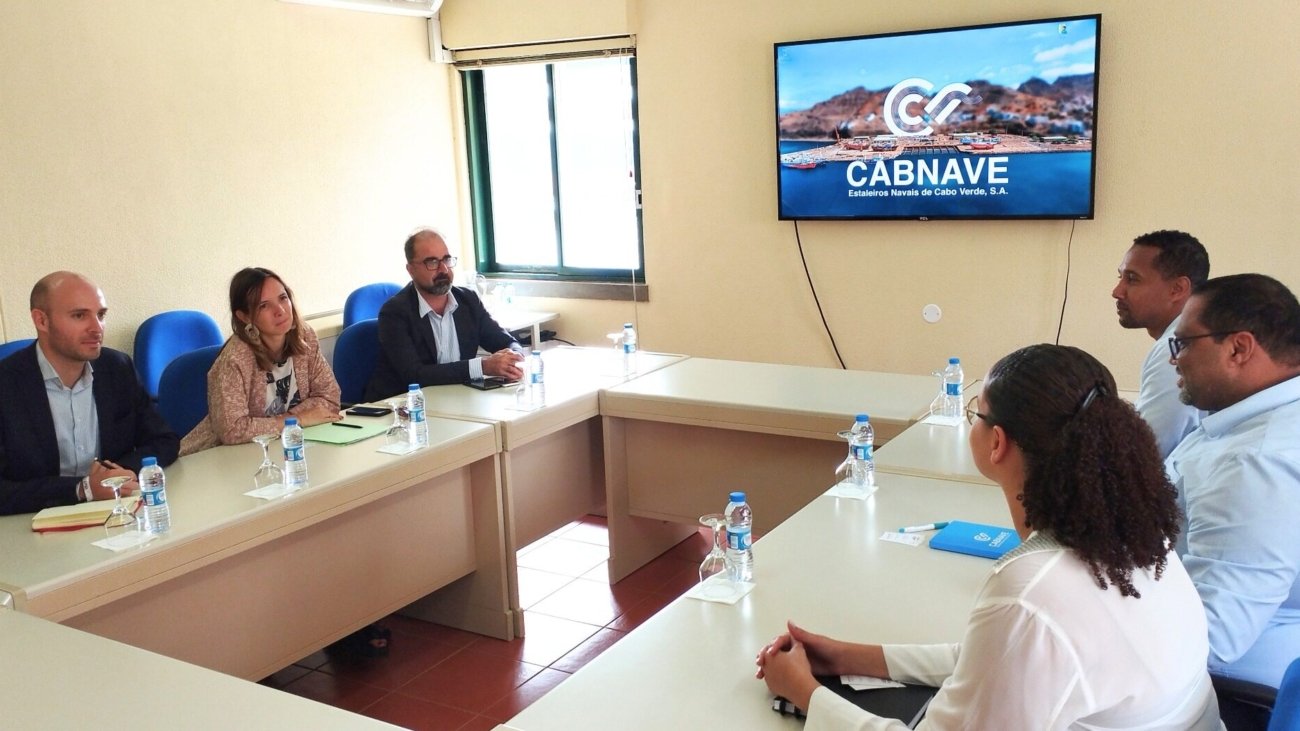 AFD visita estaleiros navais de Cabo Verde para reforçar cooperação marítima