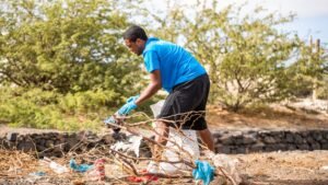 Ações de Responsabilidade Social - Campanha de limpeza Pedra de Doca