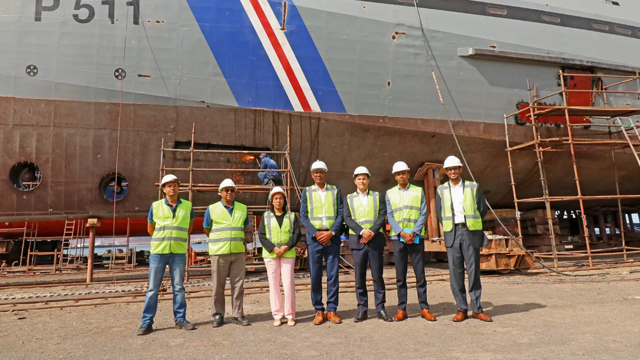 Embaixador do Luxemburgo visita a CABNAVE no âmbito da economia marítima em Cabo Verde